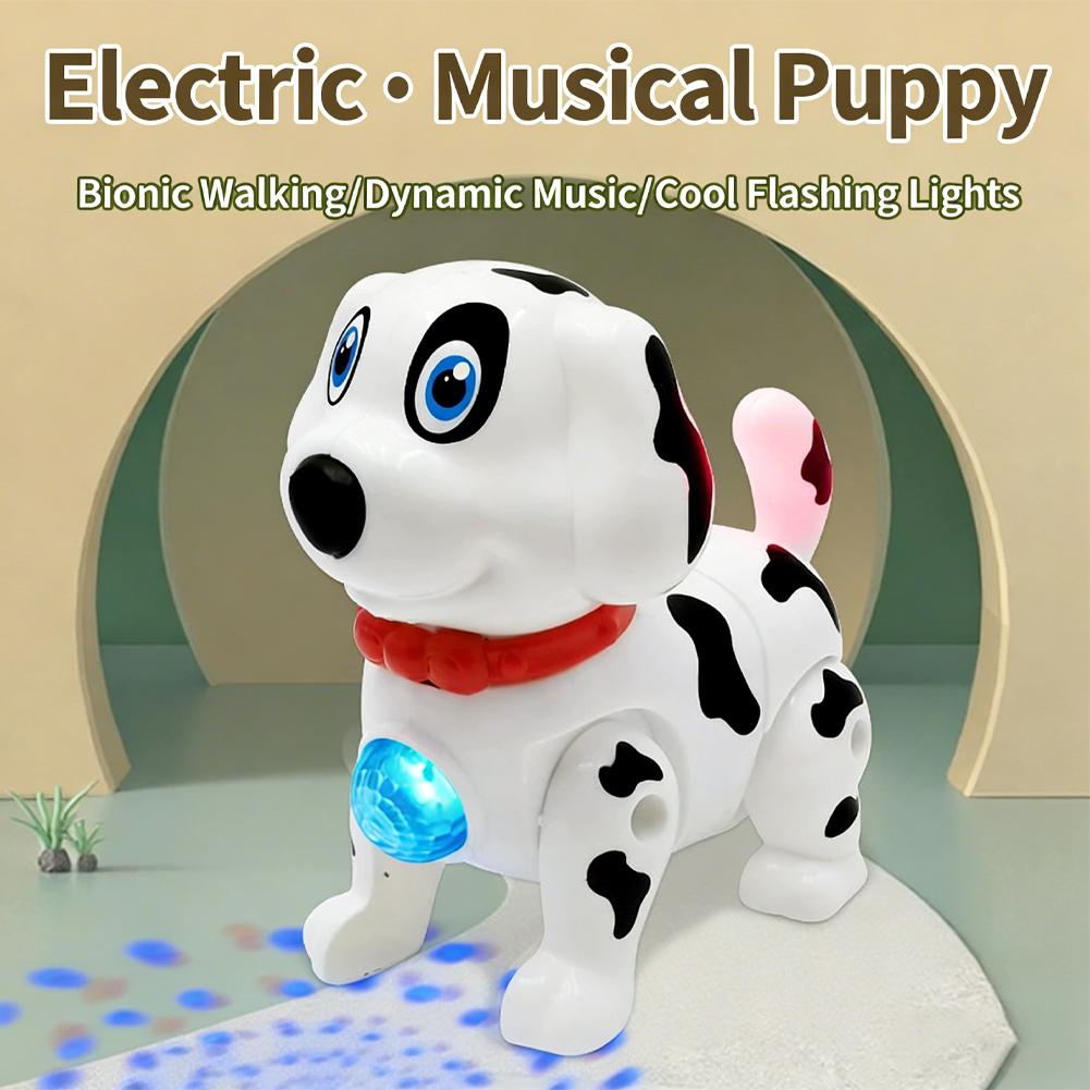Suction Cup Dog Tug Toy - Electric Walking Robot Dog Toy Pull