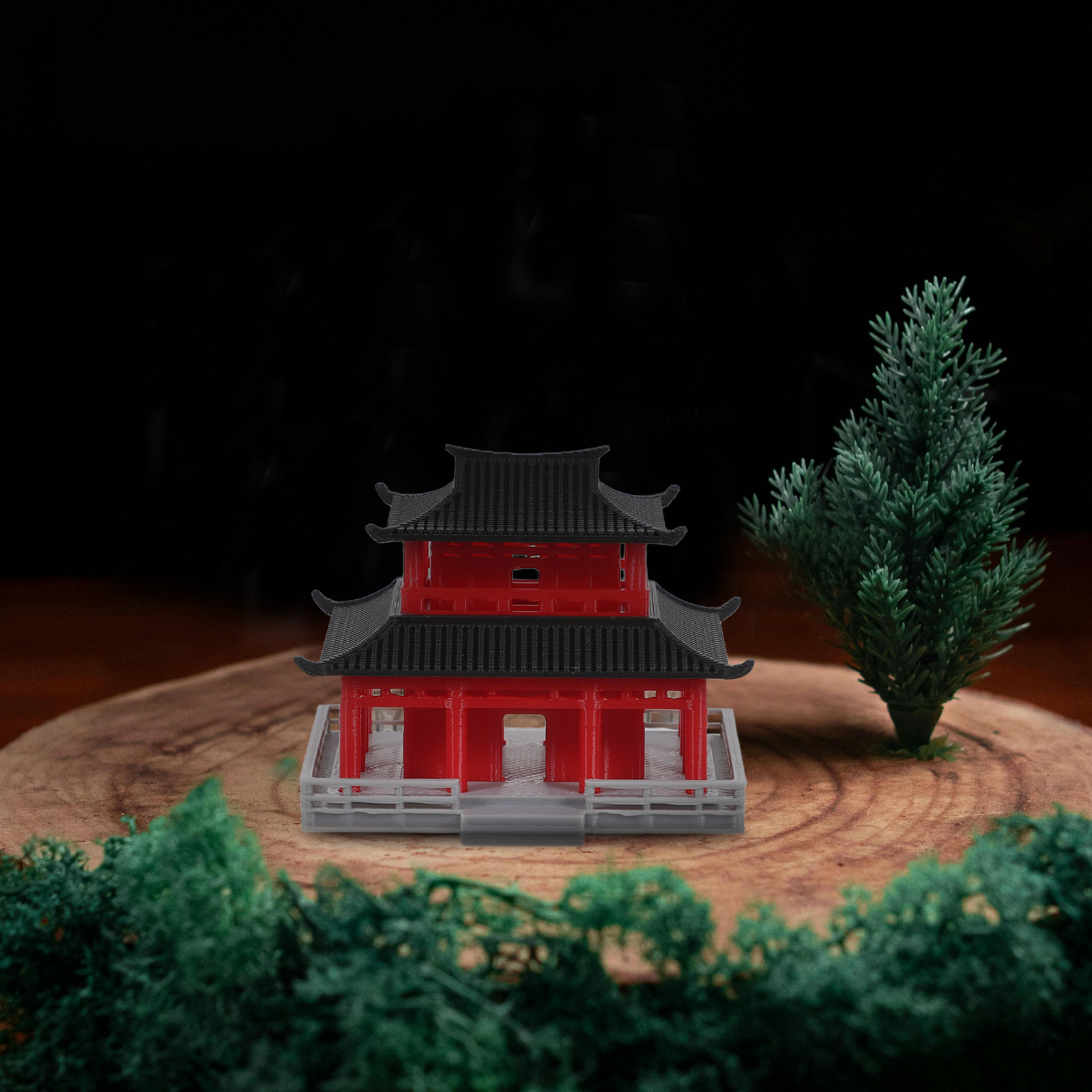 Black Red Ancient Chinese Pavi - огляд і ціна Aquarium