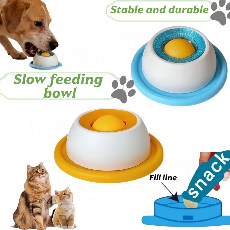 Pet Slow Food Bowl Dog Cat Lic - огляд і ціна Dog Puzzle Feeder Toy
