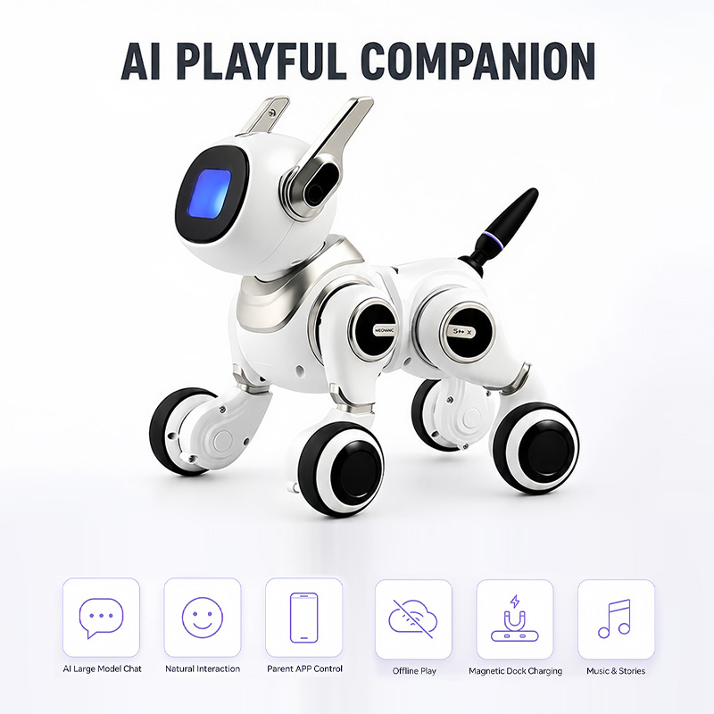 Interactive Robot Dog G110 For - огляд і ціна Dog Toys