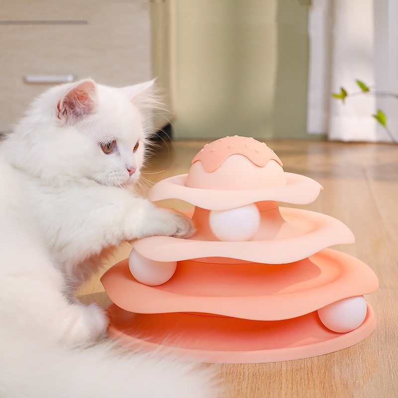 Ball Spinning Cat Toy Rotating - огляд і ціна Interactive Squeaky Plush Dog Toy
