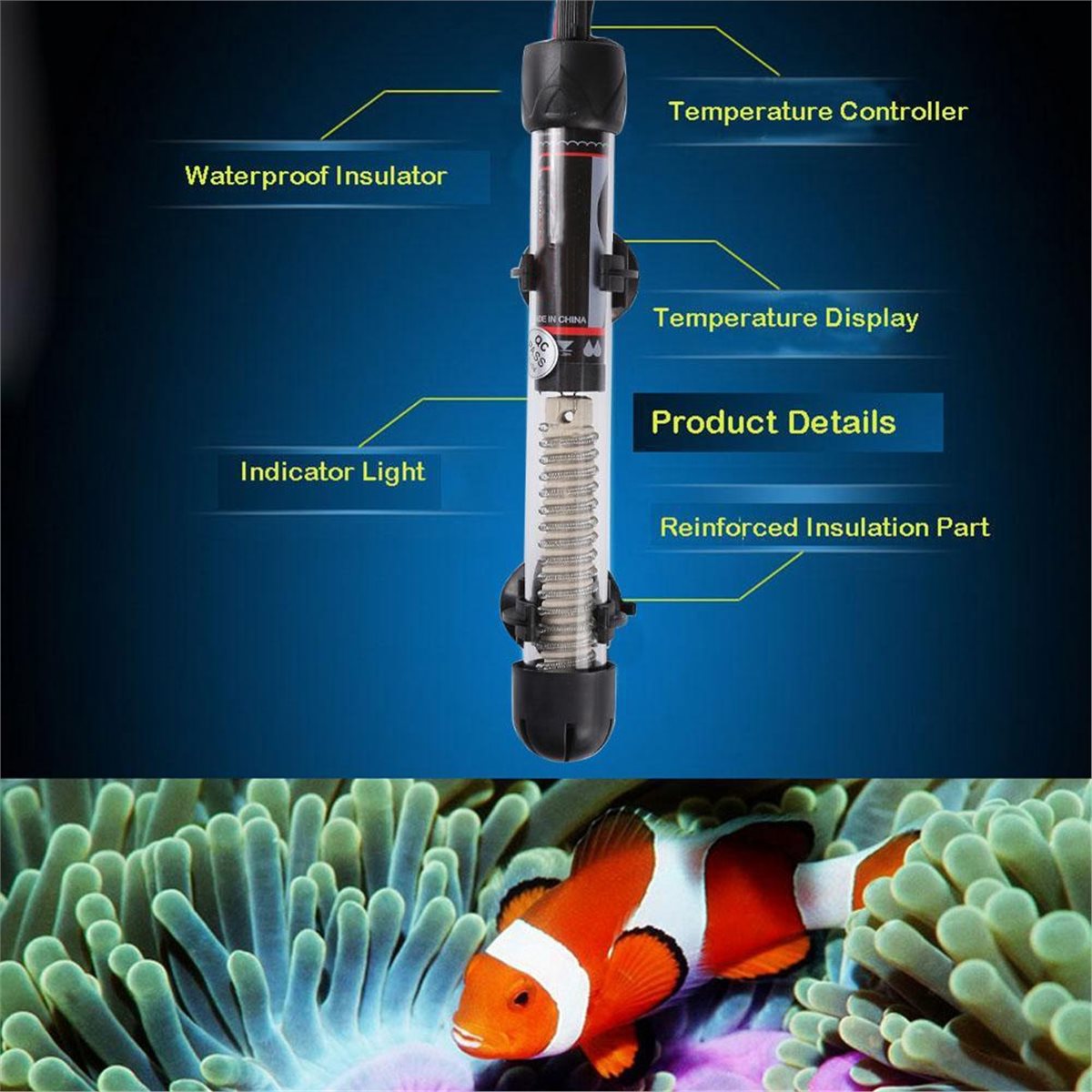 (A02R] Submersible Aquarium He - огляд і ціна Aquarium