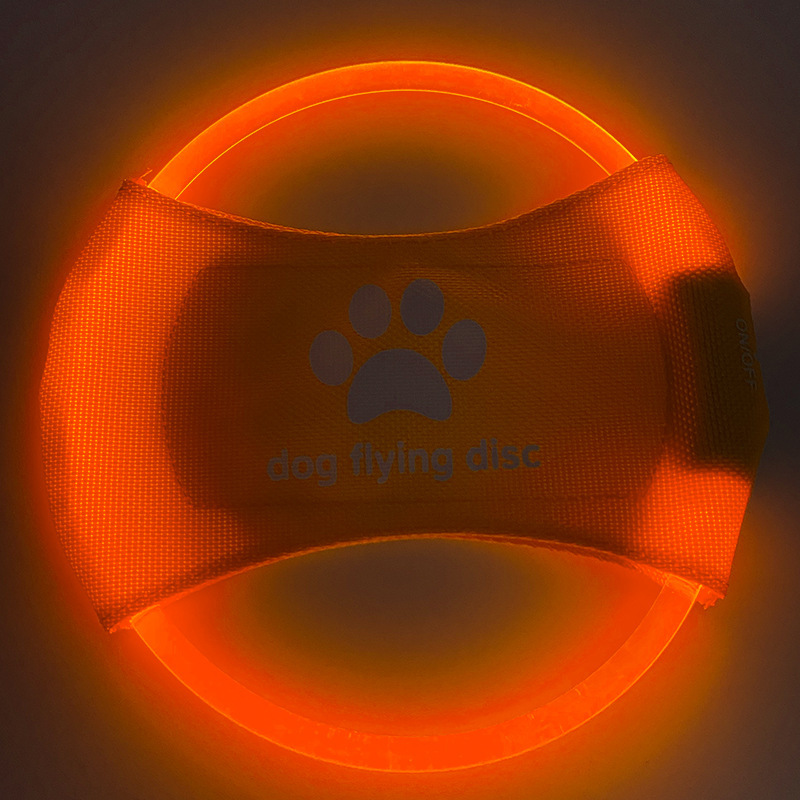 LED Dog Flying Disc,LED Light  - огляд і ціна Flying Disc Dog Training Toy