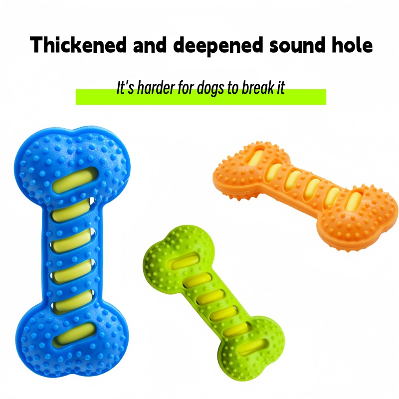 Rubber Bone Dog Molar Stick No - огляд і ціна Teeth Cleaning Dog Chew Bone