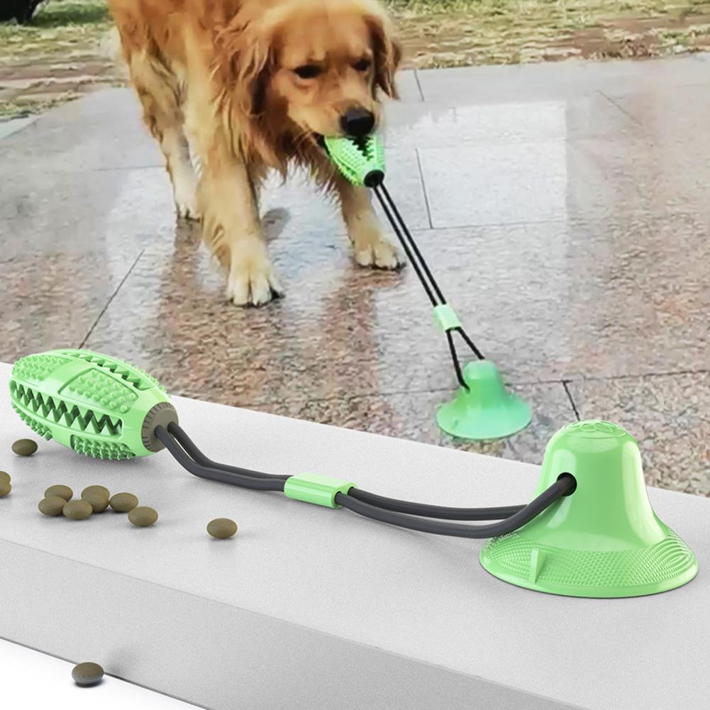 Dog Chew Toys for Aggressive C - огляд і ціна Suction Cup Dog Tug Toy