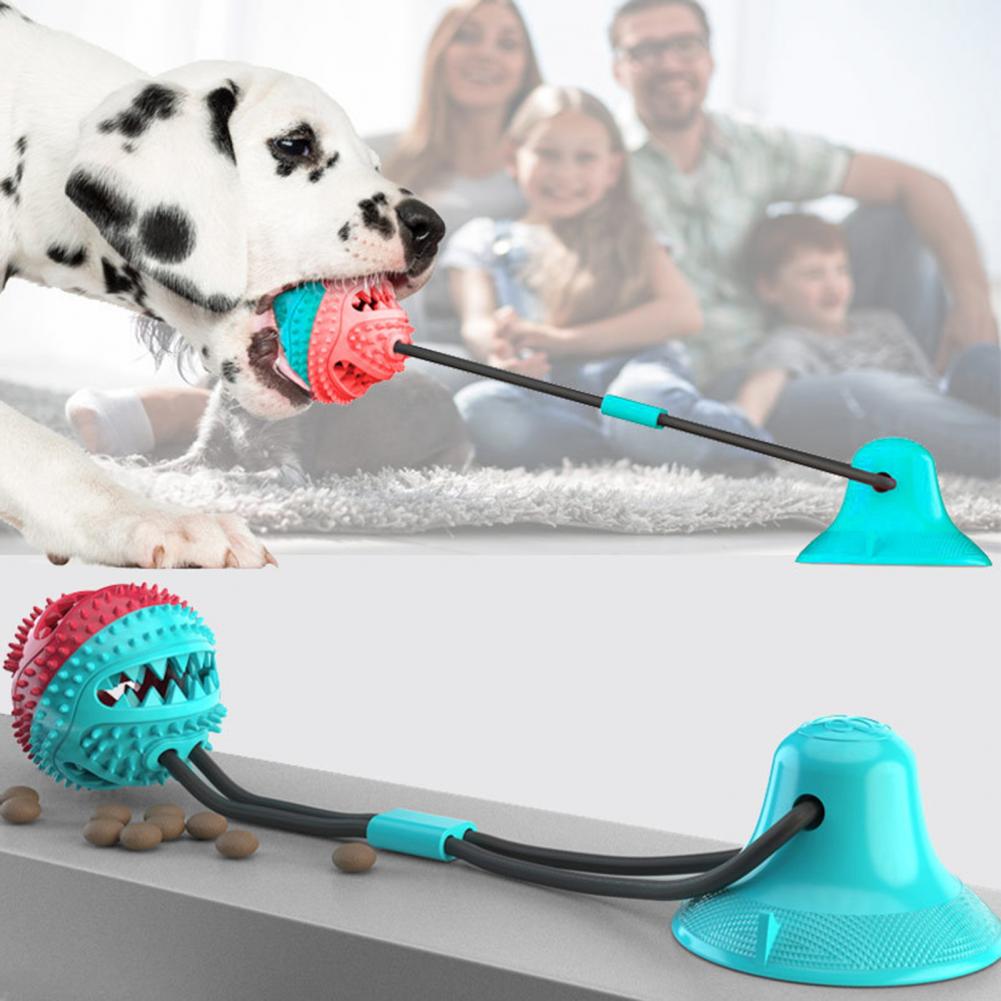 Dog Chew Toys for Aggressive C - огляд і ціна Suction Cup Dog Tug Toy