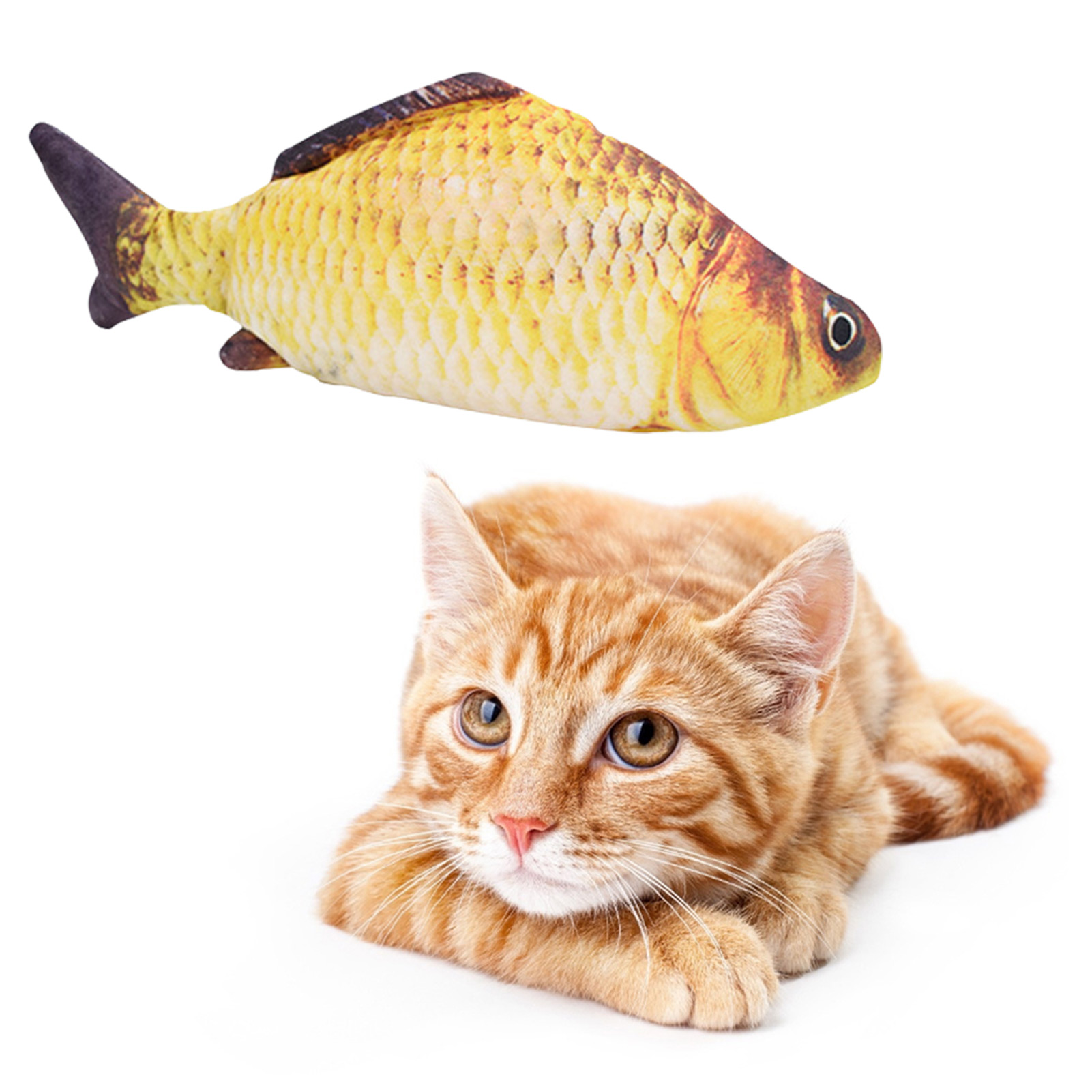 Cat Toys Fish USB Charger  Ele - огляд і ціна Electric Floppy Fish Dog Toy
