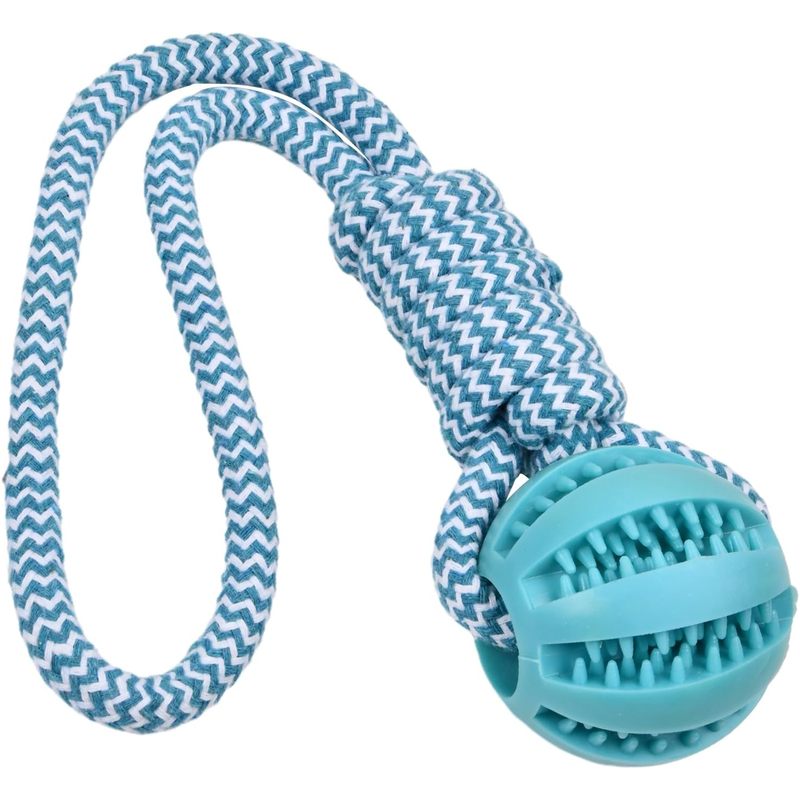 Volumoon Ball on Rope - Indest - огляд і ціна Indestructible Dog Chew Toy