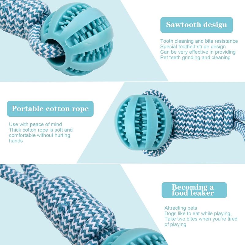 Volumoon Ball on Rope - Indest - огляд і ціна Indestructible Dog Chew Toy