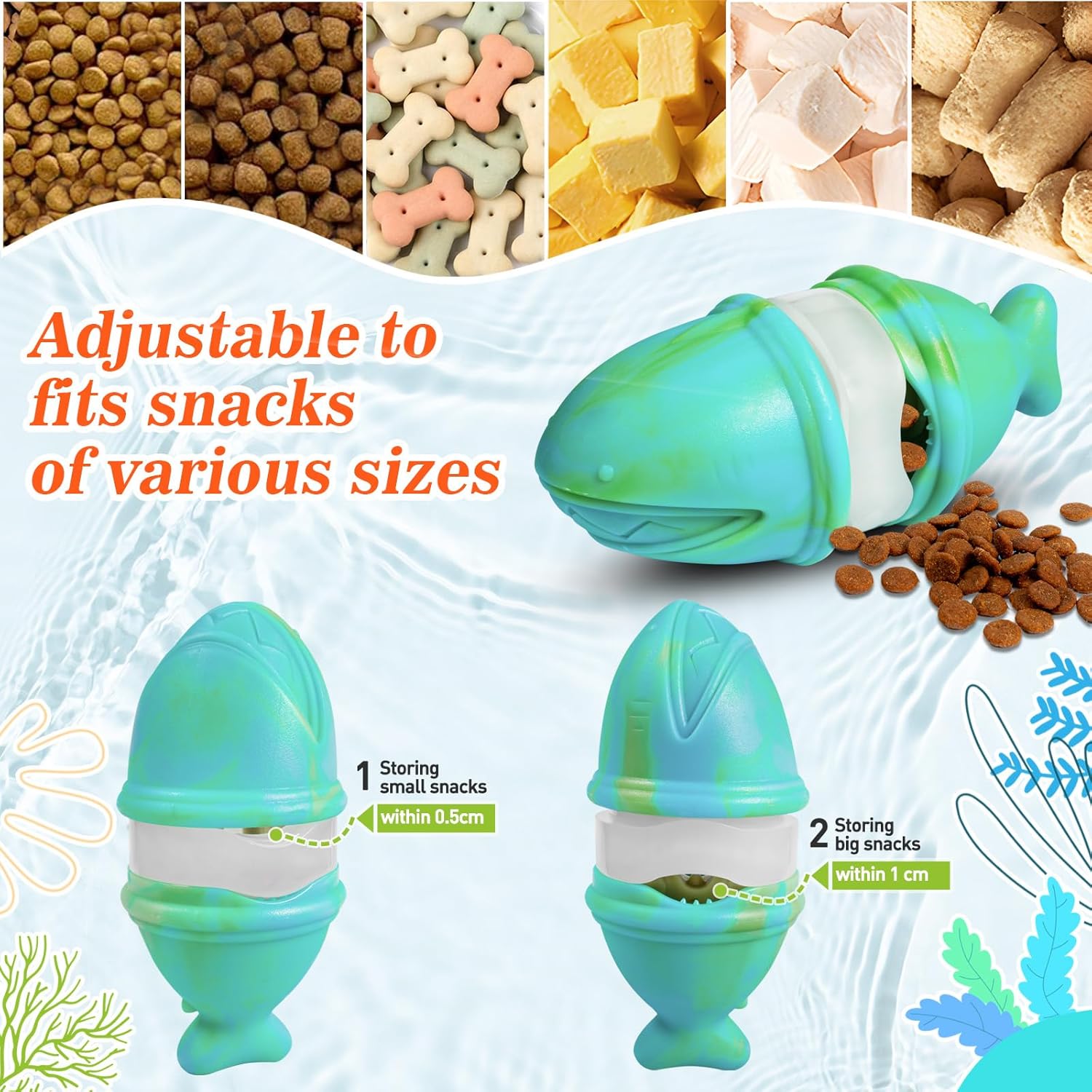 2-in-1 Treat Dispensing Chew T - огляд і ціна Rubber Treat Dispensing Dog Toy