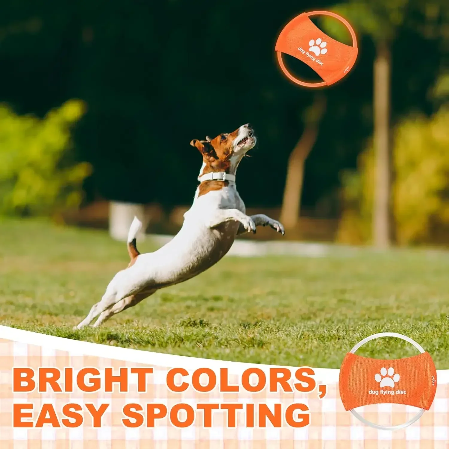 Dog Toy LED Glowing Rechargeab - огляд і ціна Flying Disc Dog Training Toy
