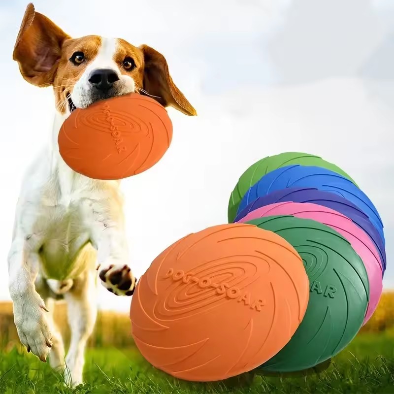 Interactive Silicone Flying Sa - огляд і ціна Flying Disc Dog Training Toy