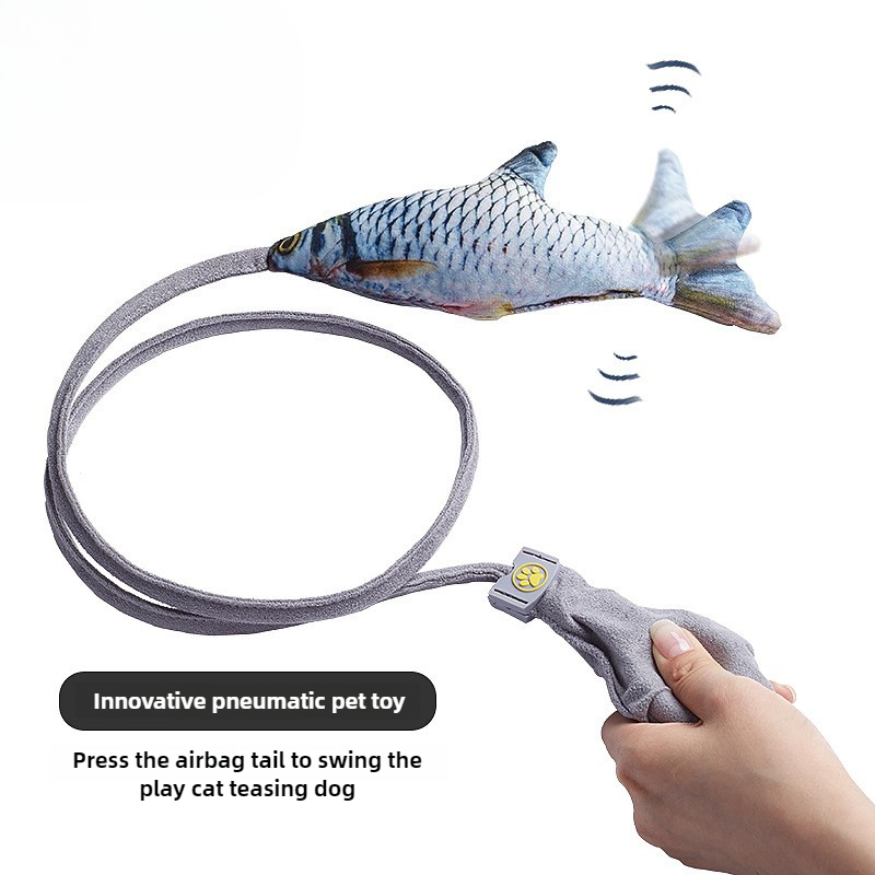 Funny Electric Moving Fish Cat - огляд і ціна Electric Floppy Fish Dog Toy