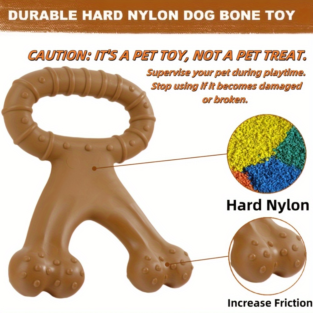 Dog Chew Toys Beef-Flavored Tr - огляд і ціна Teeth Cleaning Dog Chew Bone