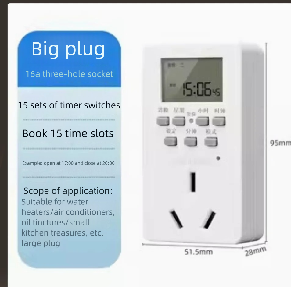 Intelligent Timed Socket Timer - огляд і ціна Aquarium