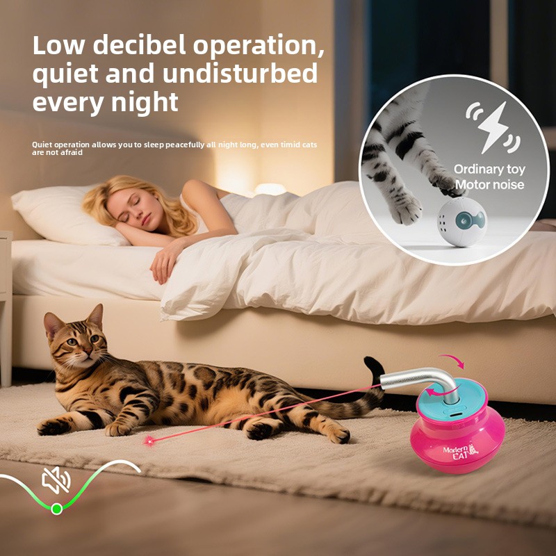Automatic cat toys: interactiv - огляд і ціна Laser Pointer Cat Toy Automatic