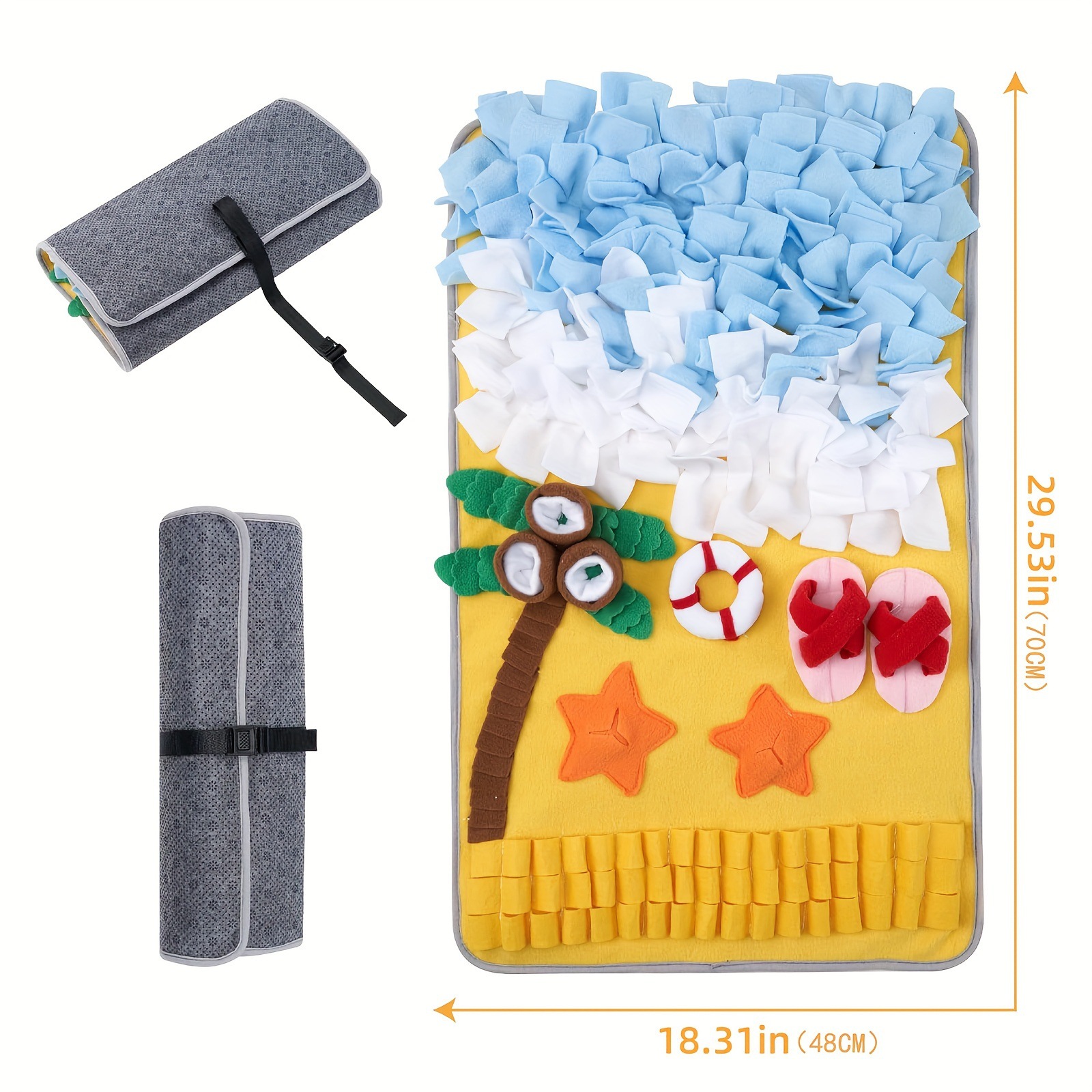 New Pet Sniffing Mat Dog Train - огляд і ціна Snuffle Mat For Dogs