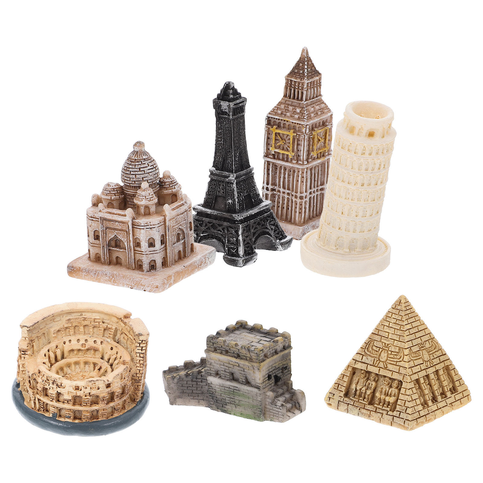 7Pcs Realistic Roman Statue Se - огляд і ціна Aquarium