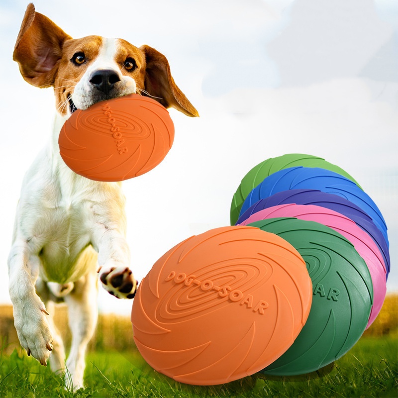 Interactive Silicone Flying Sa - огляд і ціна Flying Disc Dog Training Toy