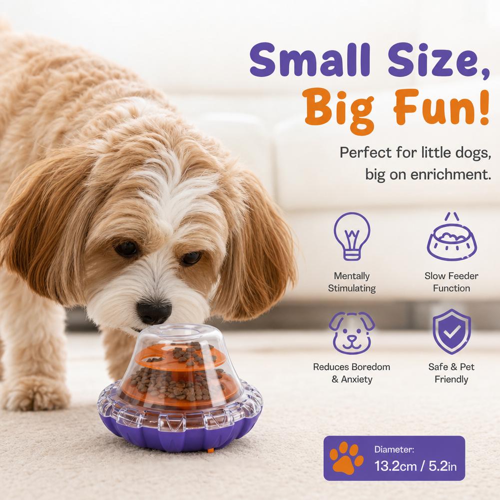 Interactive Dog Puzzle Toy Slo - огляд і ціна Dog Puzzle Feeder Toy
