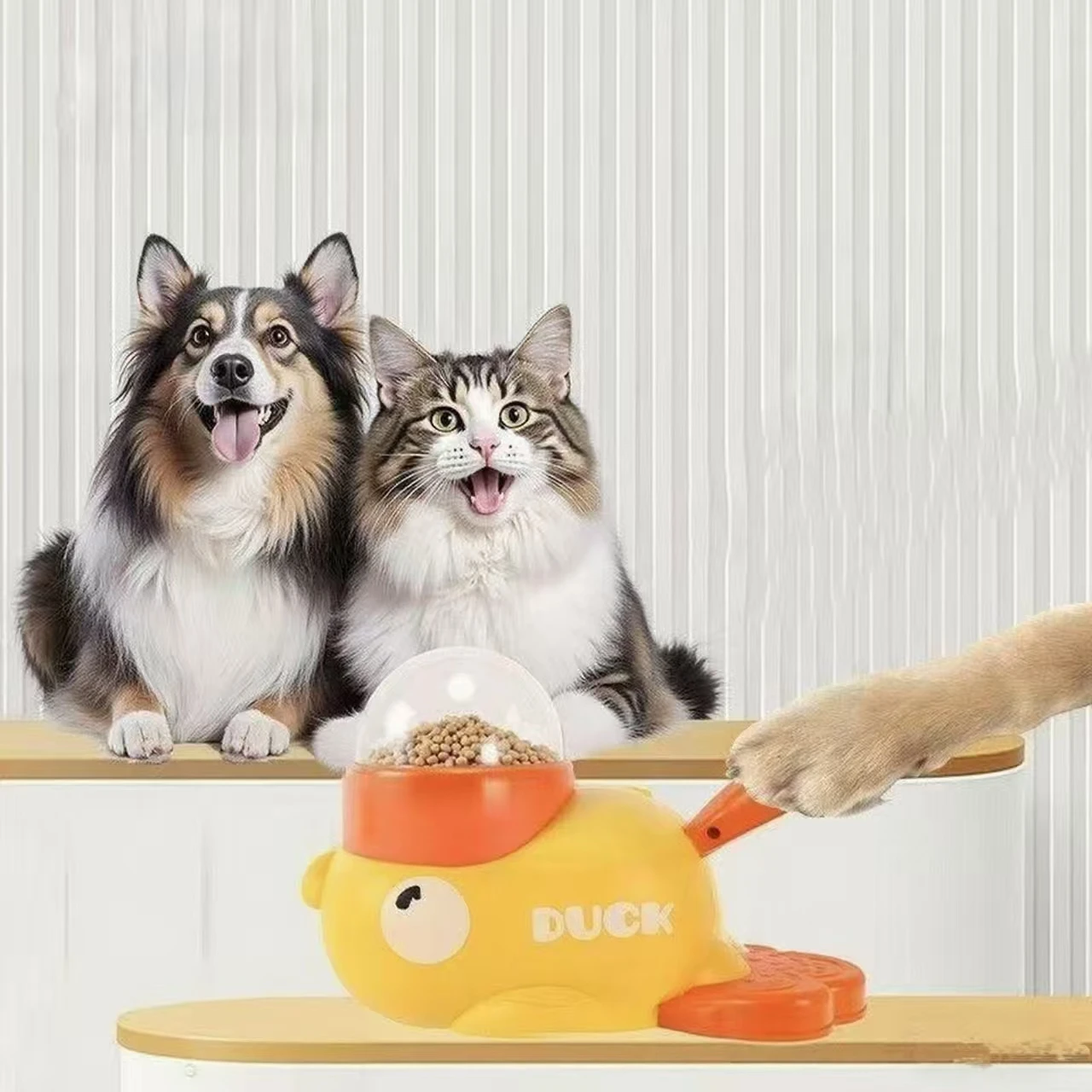 Yellow Duck-Shaped Interactive - огляд і ціна Dog Puzzle Feeder Toy