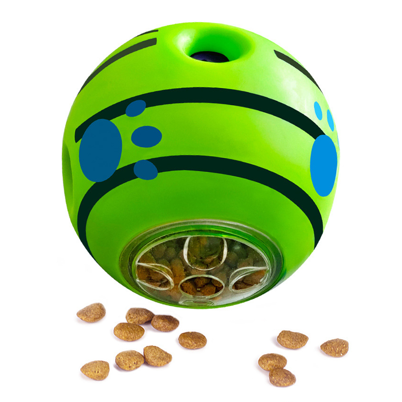 Interactive Dog Treat Ball Toy - огляд і ціна Rubber Treat Dispensing Dog Toy