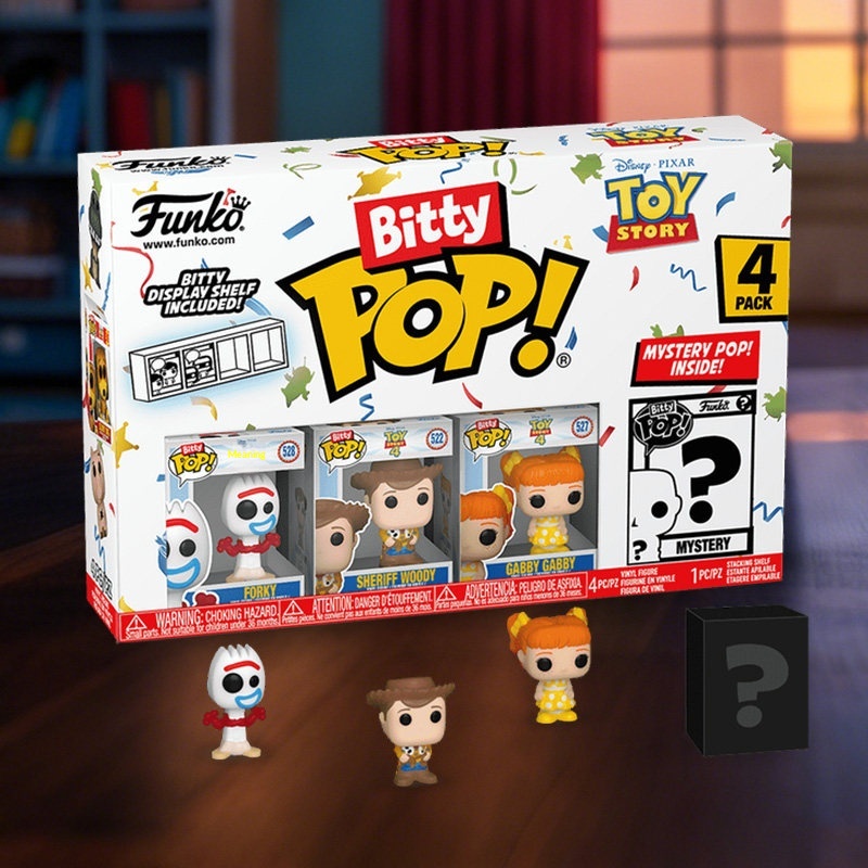Funko Bitty Pop Toy Story Wood - огляд і ціна Interactive Squeaky Plush Dog Toy