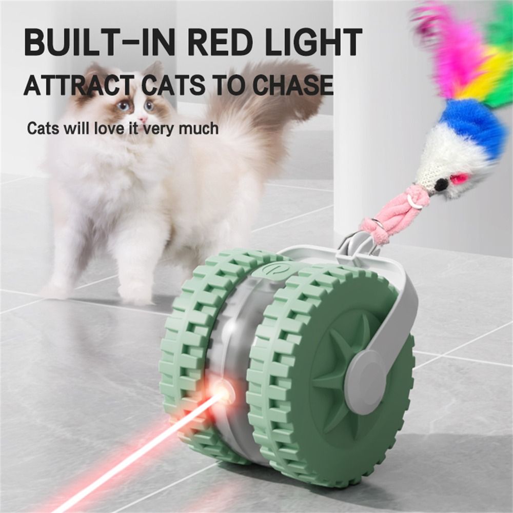 With Mouse Tail Infrared Laser - огляд і ціна Laser Pointer Cat Toy Automatic