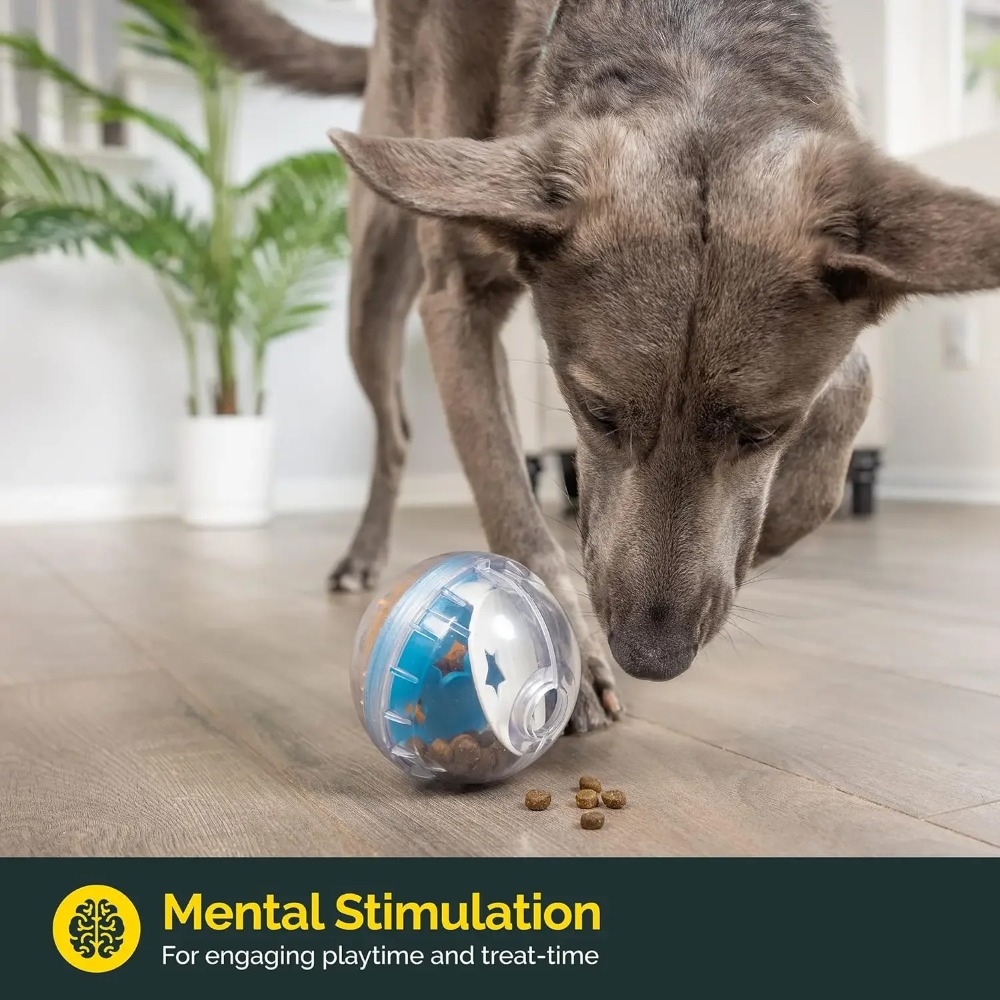 IQ Treat Ball Dog Treat Dispen - огляд і ціна Dog Puzzle Feeder Toy