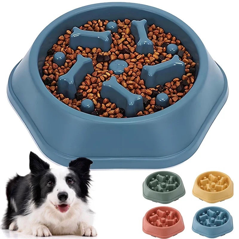 1Pc Slow Feeder Dog Bowl Anti- - огляд і ціна Dog Puzzle Feeder Toy